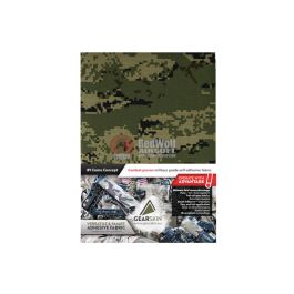 Gearskin COMPACT (30X30cm) - Digital Woodland