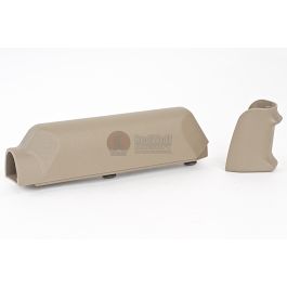 ARES Amoeba Striker S1 Pistol Grip with Cheek Pad Set for Amoeba Striker S1 Sniper -Dark Earth