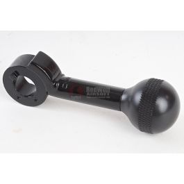ARES Striker Cocking Handle (Zine Alloy CNC, Type 2) - Gloss Black