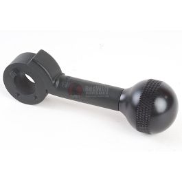 ARES Striker Cocking Handle (Zine Alloy CNC, Type 2) - Matt Gray