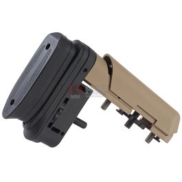 ARES Amoeba Striker Tactical Advanced Butt Pad with Cheek Pad - Dark Earth