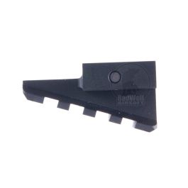Strike Industries 17 Degree Angled Adapter Applied On Vertical Grip For Enhanced Ergonomics