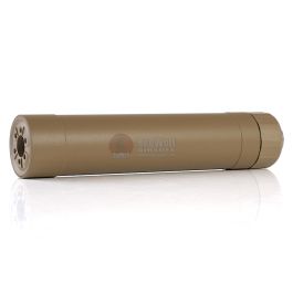 Crusader TR45S Silencer w/ 16mm (CW) & 14mm (CCW) Adapter - TAN
