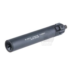Angry Gun KWA MP7 GBB Airsoft Power Up Suppressor -Black