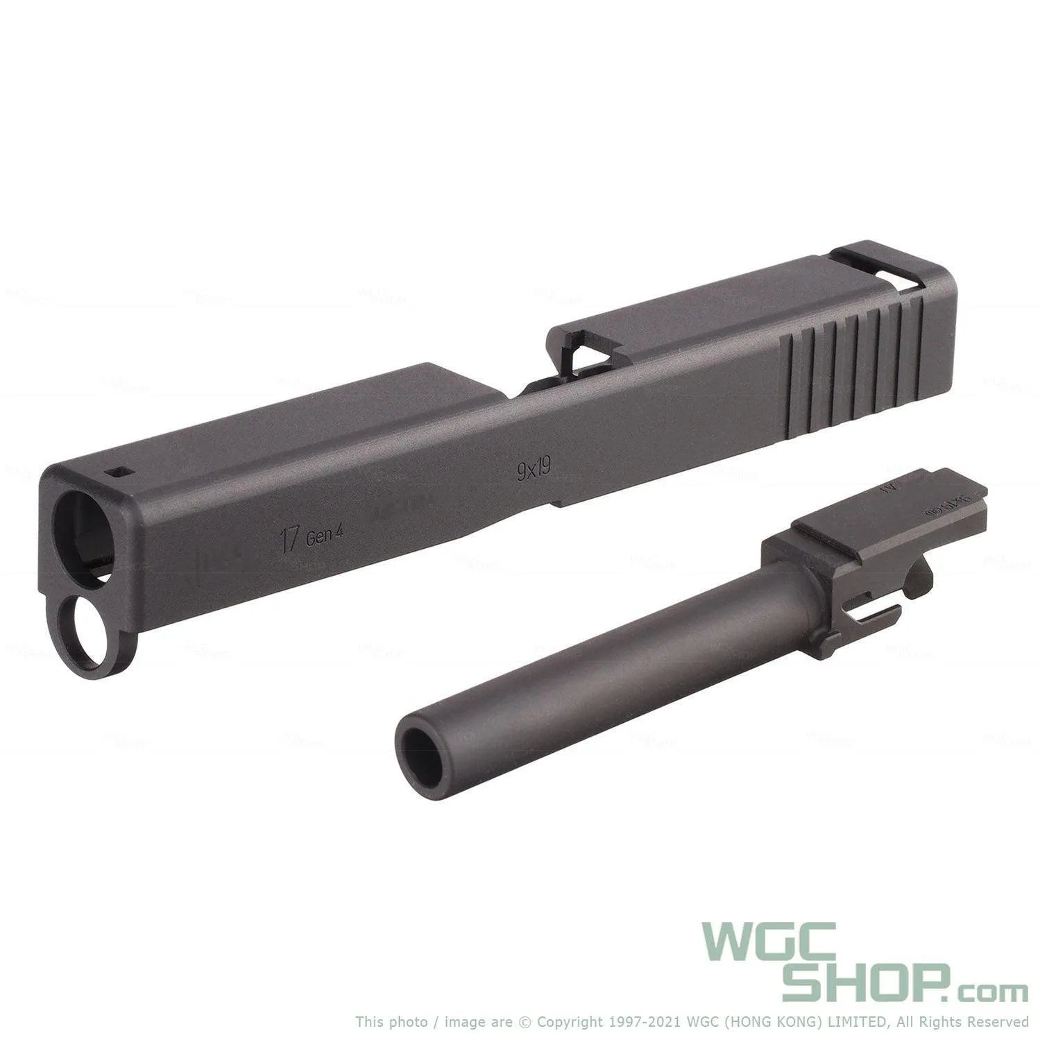 GUARDER CNC Aluminum Slide x Steel Barrel Kit for MARUI G17 Gen4 GBB Airsoft