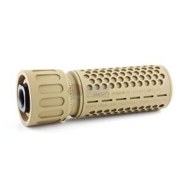 KAC QDC Suppressor 556 CQB w/ Quick Detach Function (14mm CW) - TAN (by Madbull)