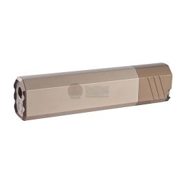 SilencerCo Airsoft Osprey 9mm Suppressor (14mm CCW) - FDE