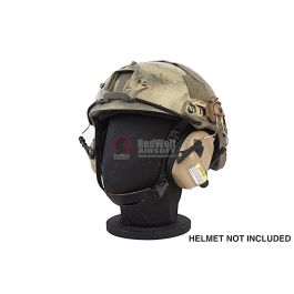Earmor Hearing Protection Ear-Muff Helmet Version - TAN