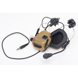 Earmor Tactical Hearing Protection Helmet Version Ear-Muff - CB