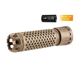 ACETECH Predator MKIII Tracer Suppressor Unit (M14CCW) w/ Blaster MS inside (Flame Effect) - Tan
