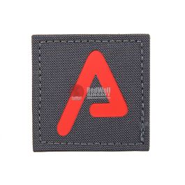 Agency Arms Premium Patch Wolf Grey / Red 'A'