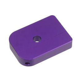 AIP Tokyo Marui Hi Capa GBB Airsoft Puzzle Magazine Base (CNC Aluminum, Purple)