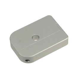 AIP Tokyo Marui Hi Capa GBB Airsoft Puzzle Magazine Base (CNC Aluminum, Silver)