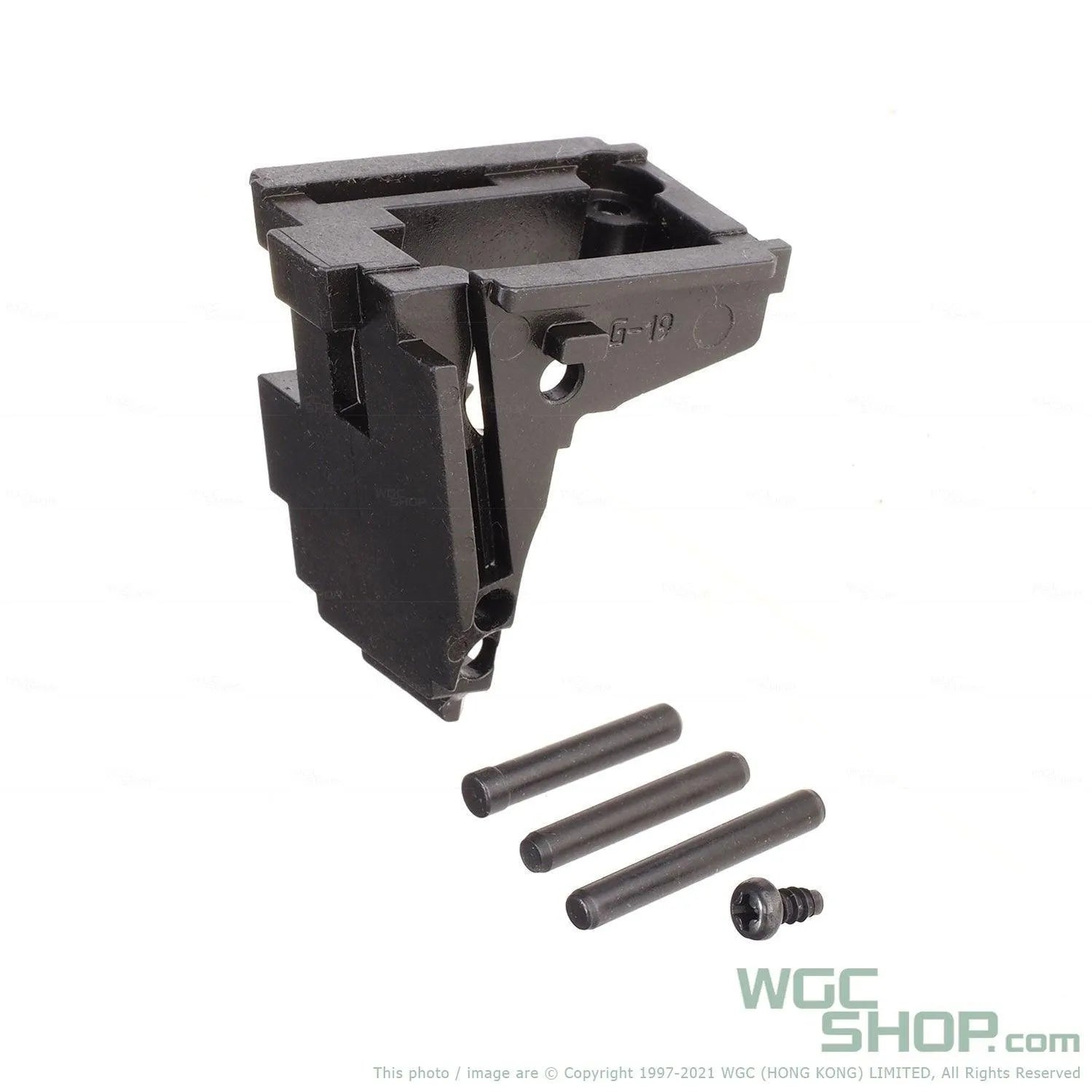 GUARDER Steel Rear Chassis for MARUI G19 Gen3 / 4 & G17 Gen4 GBB Airsoft