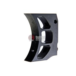 Airsoft Masterpiece Aluminum Trigger (Type 11) for Tokyo Marui Hi-Capa GBB - Black
