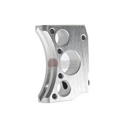 Airsoft Masterpiece Aluminum Trigger (Type 12) for Tokyo Marui Hi-Capa GBB - Silver