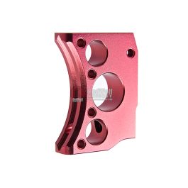 Airsoft Masterpiece Aluminum Trigger (Type 12) for Tokyo Marui Hi-Capa GBB - Red