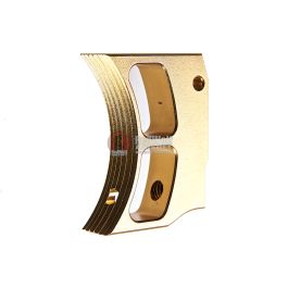 Airsoft Masterpiece Aluminum Trigger (Type 2) for Tokyo Marui Hi-Capa GBB - Gold