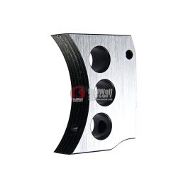 Airsoft Masterpiece Aluminum Trigger (Type 4) for Tokyo Marui Hi-Capa GBB - 2 Tone