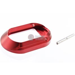 Airsoft Masterpiece CNC Limcat Magwell for AA IPSC Standard Rule for Tokyo Marui Hi-Capa GBB - Red
