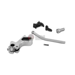 Airsoft Masterpiece CNC Steel Hammer & Sear Set for Tokyo Marui Hi-Capa GBB (STI DVC) - Silver