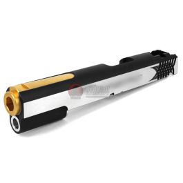 Airsoft Masterpiece S Style Apeiro STD Sight Tracker Slide for Tokyo Marui Hi-Capa GBB - 2 Tone