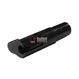 Airsoft Masterpiece Hi Capa Magazine Release (Stainless Steel, Limcat Style) - Black