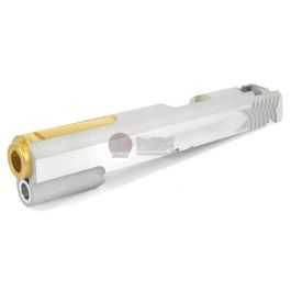 Airsoft Masterpiece S Style Apeiro STD Sight Tracker Slide for Tokyo Marui Hi-Capa GBB - Silver