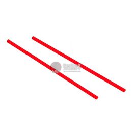 GK Tactical Ultra Bright Fiber Optic (1.0mm) for Gun Sight - Red (50mm x 2pcs)