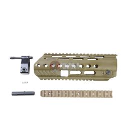 Angry Gun L85A3 Conversion Kit for WE GBB Version (included Rail System, Top Rail, Gas Block & Gas P