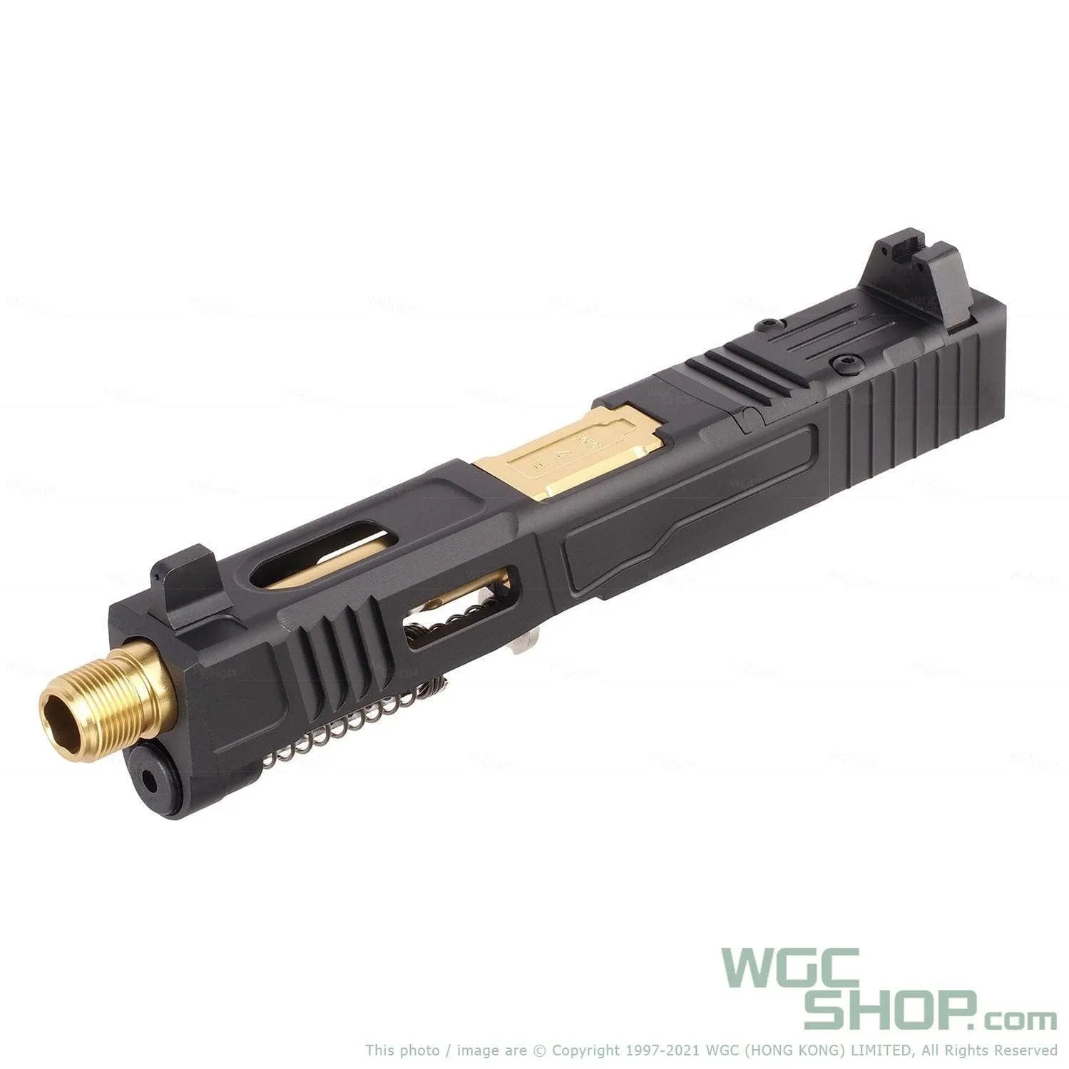 VFC Fowler Industries MKII Glock 19 Gen4 GBB Airsoft Complete Upper Slide Set - Aluminum
