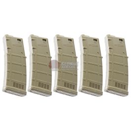 ARES AMAG Magazine (130 rounds M4 AEG Magazine)(5pcs/Box) - DE
