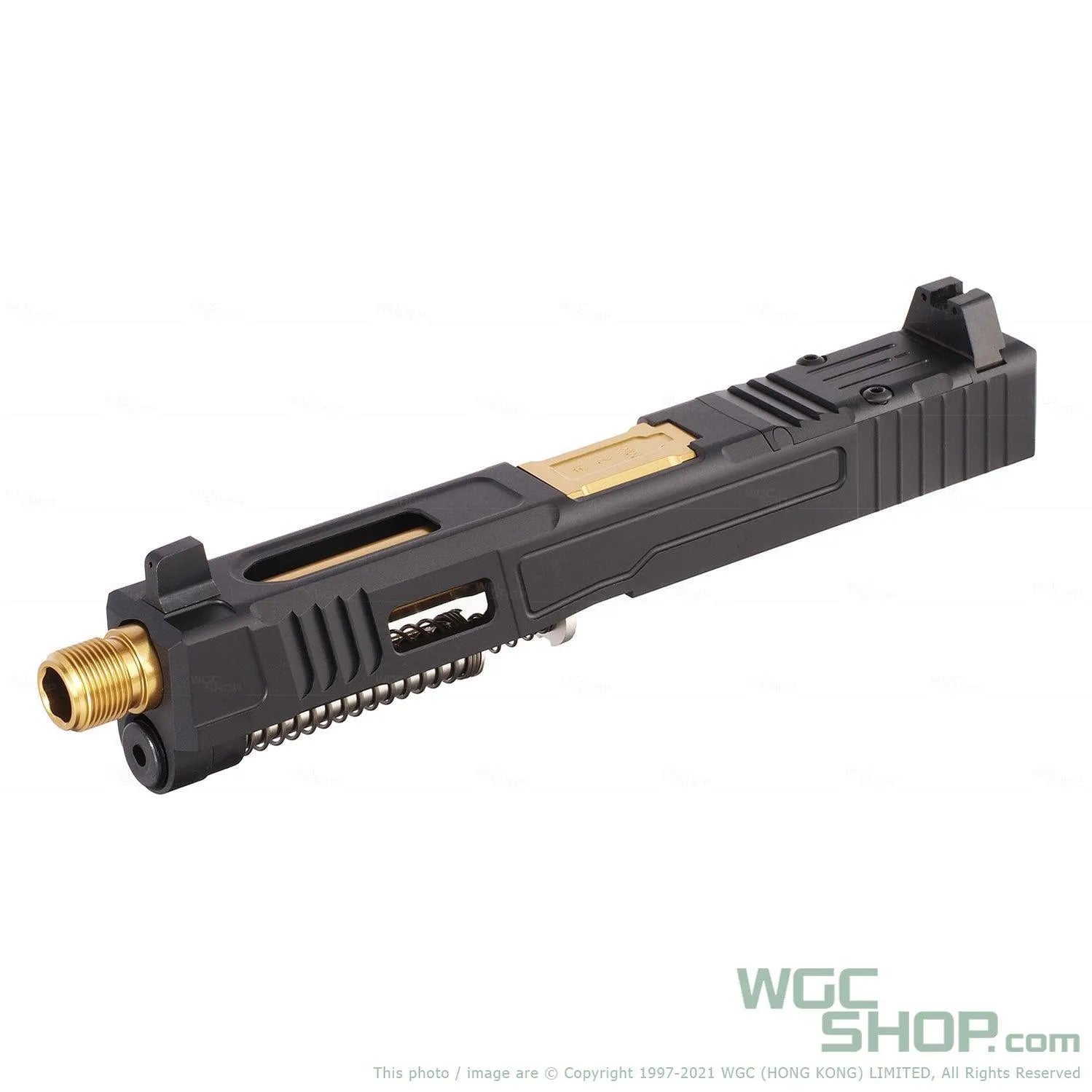 VFC Fowler Industries MKII Glock 17 Gen5 GBB Airsoft Complete Upper Slide Set - Aluminum