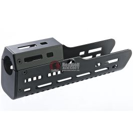 ARES CNC Handguard for Ares T21 AEG Rifle - Long 240mm (Black)