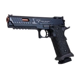 Army Armament Taran Tactical Combat Master GBB Airsoft Pistol (CNC Aluminum, Black, R601H)