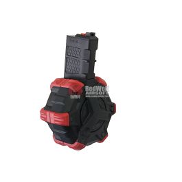 AW Custom M4 Green Gas Drum Magazine (350 rounds)