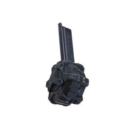 AW Custom Desert Eagle Green Gas Magazine (350 rounds Drum Magazine) - Black