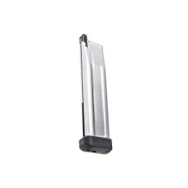 AW Custom Hi Capa Green Gas Magazine (40 rounds) - Silver