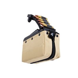 Battleaxe x T8 A&K MK46 Mod 0 Minimi AEG Drum Magazine (2000 rds, Sound Control, Turbine System) - T
