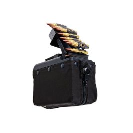 Battleaxe x T8 A&K M249 AEG Drum Magazine (2000 rds, Sound Control, Turbine System) - Black