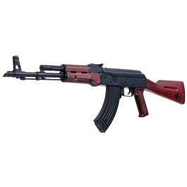 Blackcat Airsoft 1:2 Scale High Precision Mini Model Gun AK47 (Shell Ejection) - Full Metal, Wooden