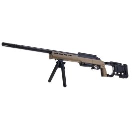 BONEYARD EMG Helios EV03 Tactical Bolt Action Airsoft Sniper Rifle - DE (by ARES)