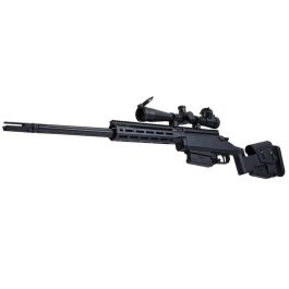 BONEYARD ARES Striker AST 01 Airsoft Sniper Rifle - Black (Spring Power)