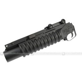 Classic Army M203 Airsoft Grenade Launcher (Short Model Rail Mounted Type) - Black