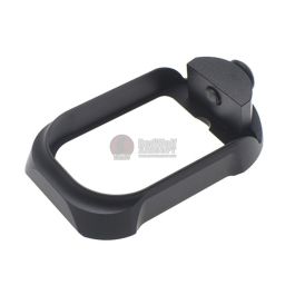COWCOW Technology VFC Glock 19 Tactical Magwell (Compatible with Tokyo Marui G19, CNC Aluminum) - Bl