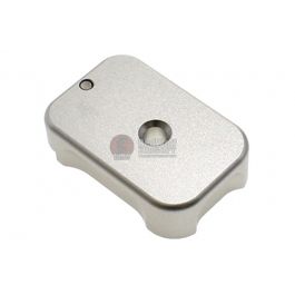 COWCOW Technology Aluminum CNC Tactical G Magbase for Tokyo Marui G-Series GBB Pistol - Silver