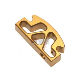 COWCOW Technology Module Trigger Shoe C for Tokyo Marui Hi-Capa & 1911 GBB Pistol - Gold
