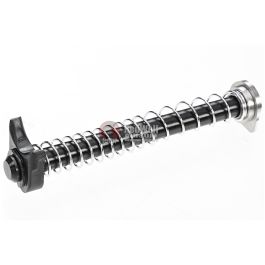 COWCOW Technology Stainless Steel Guide Rod Set for Tokyo Marui Model 19 GBB Pistol - Black
