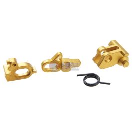 COWCOW Technology Steel Hammer Set for Tokyo Marui M&P9 GBB Pistol - Gold