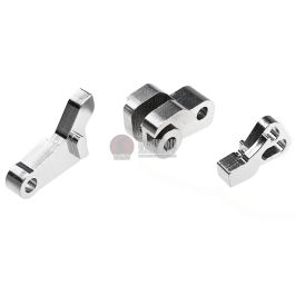 COWCOW Technology Tokyo Marui G17 / G19 GBB Airsoft Hammer Set (Steel) - Silver